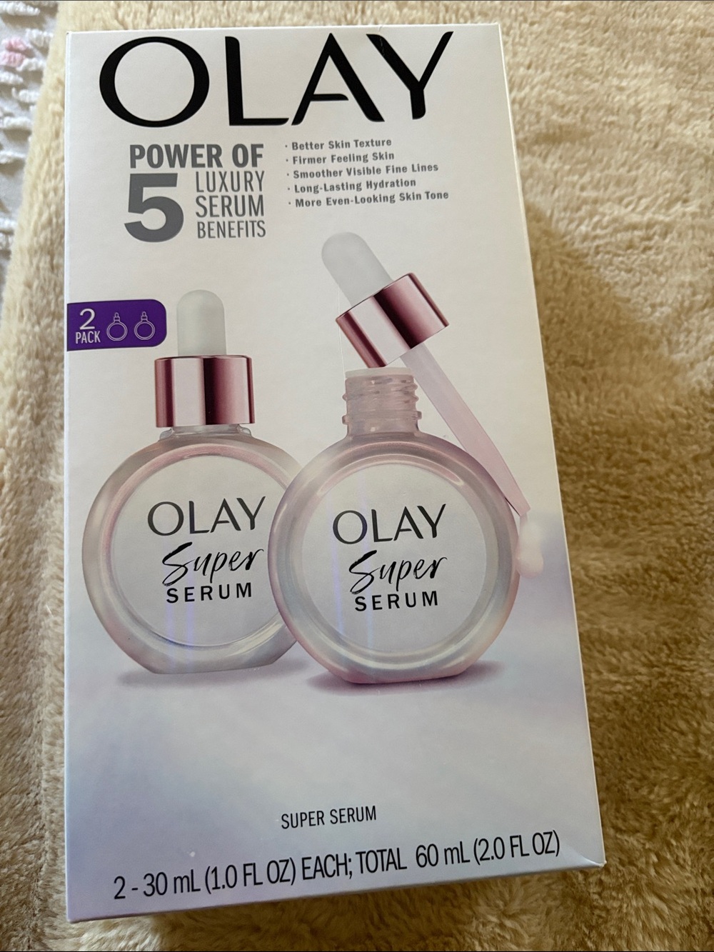 OLAY Super Serum - Pink and White Dual-Pack
